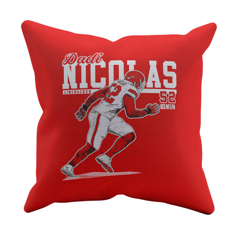 Dadi Nicolas Throw Pillow | 500 LEVEL